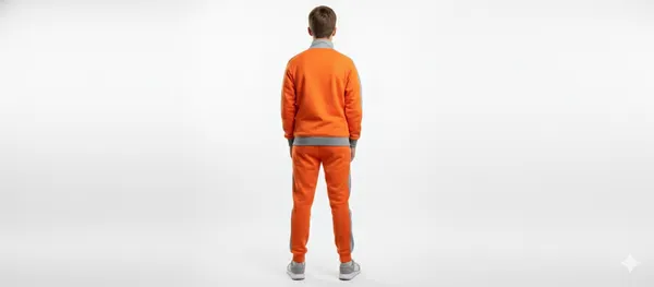 Orange_Cotton_Kids_Winter_Track_Suit_With_Grey_Strip