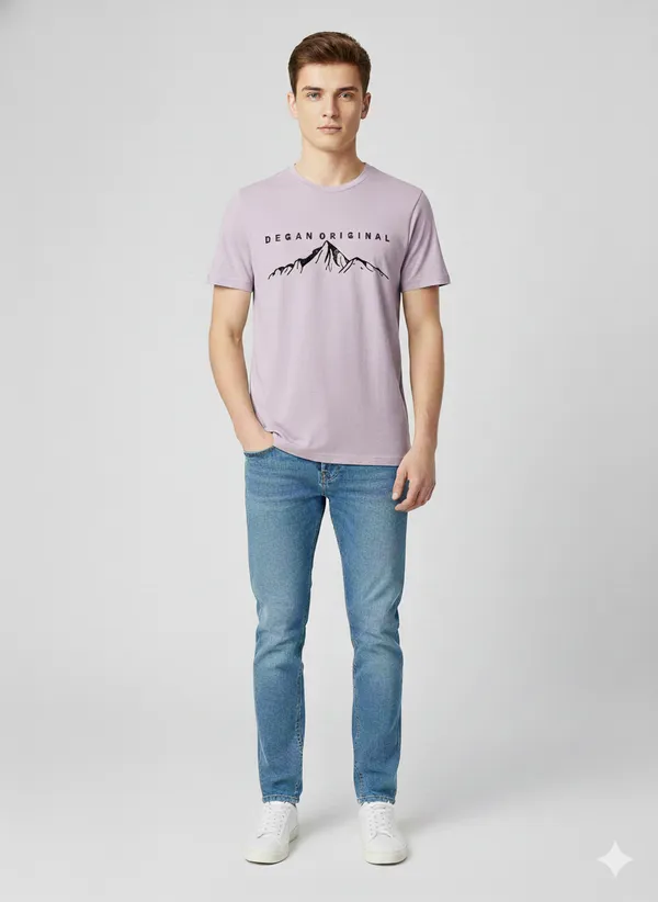 Violet_Cotton_Mountain_Graphic_Tshirt_For_Men