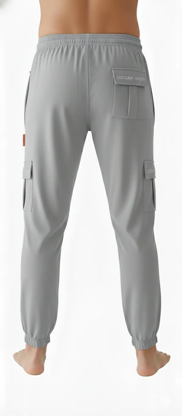 Grey_Cotton_Twill_Cargo_Trouser_For_Men