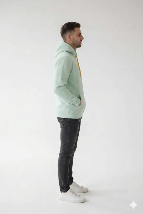 Green_Cotton_Hoodie_For_Men