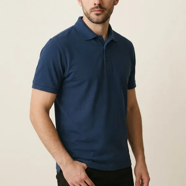 Navy_Blue_Cotton_Polo_Tshirt_For_Men