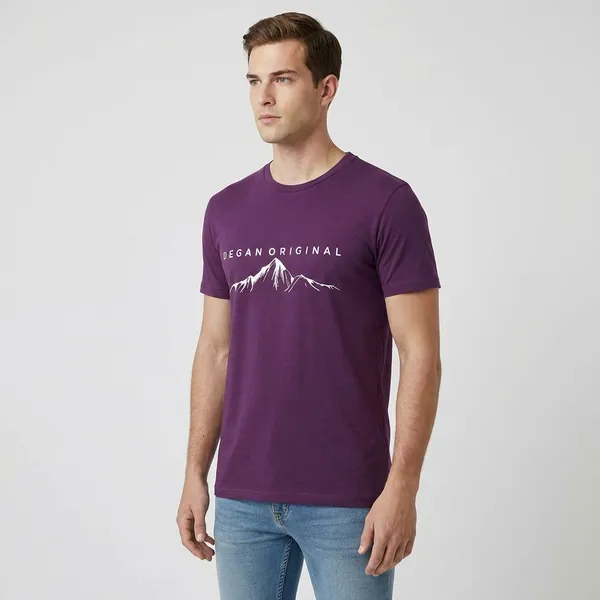 Purple_Cotton_Premium_Mountain_Graphic_Tshirt_For_Men