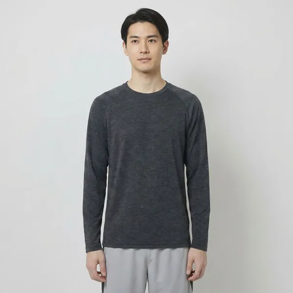 Black_Polyester_Sports_Full_Tshirt_For_Men