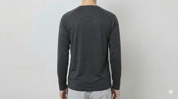 Black_Polyester_Sports_Full_Tshirt_For_Men