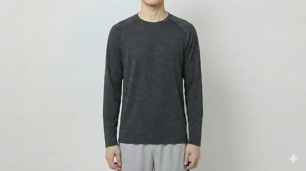 Black_Polyester_Sports_Full_Tshirt_For_Men