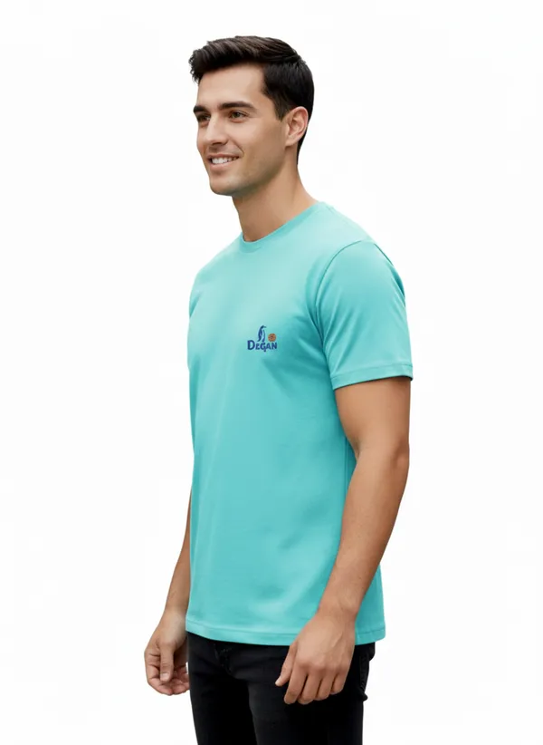 Sky_Blue_Cotton_Printed_Tshirt_For_Men