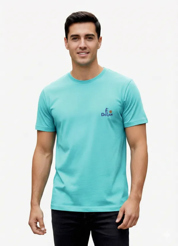 Sky_Blue_Cotton_Printed_Tshirt_For_Men