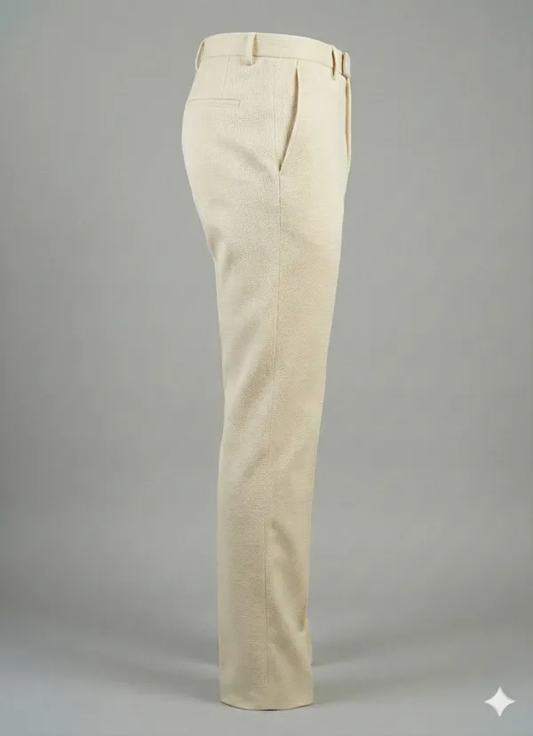 Cream_Cotton_Pant_Trouser_For_Men