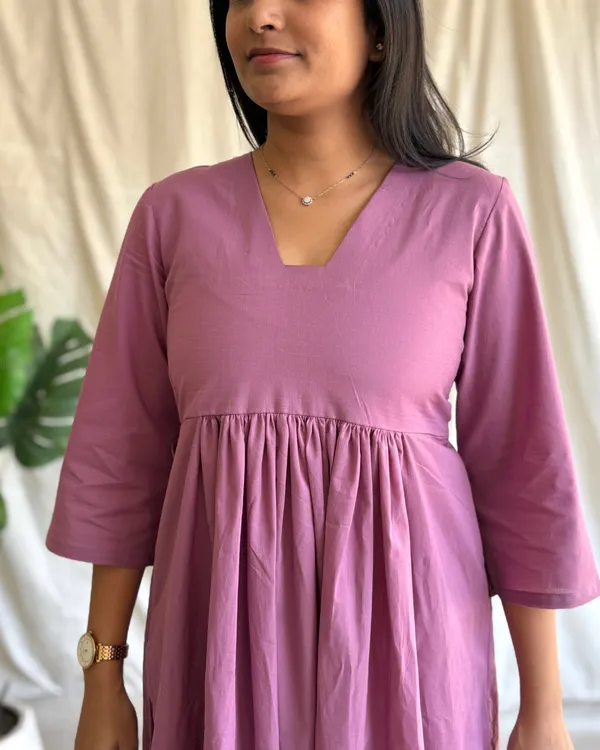 Mauve_Cotton_Premium_Kurta_Set_For_Women