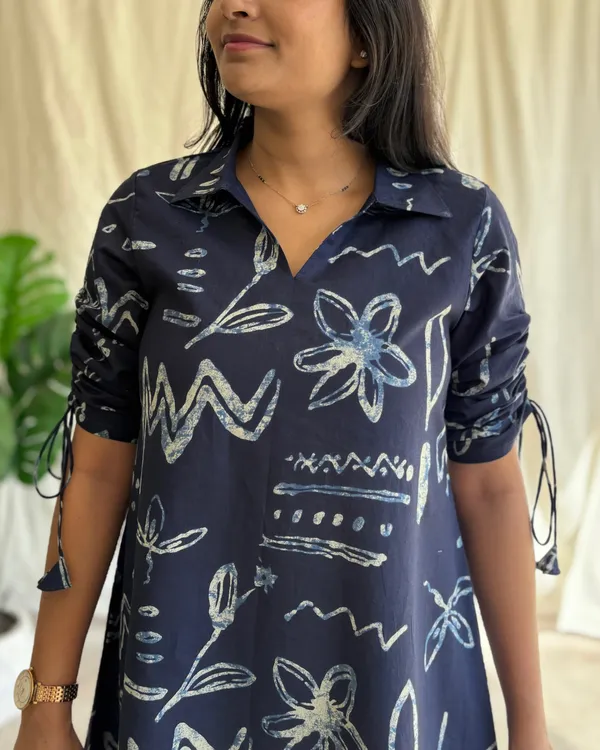 Navy_Blue_Cotton_Premium_Dress_For_Women