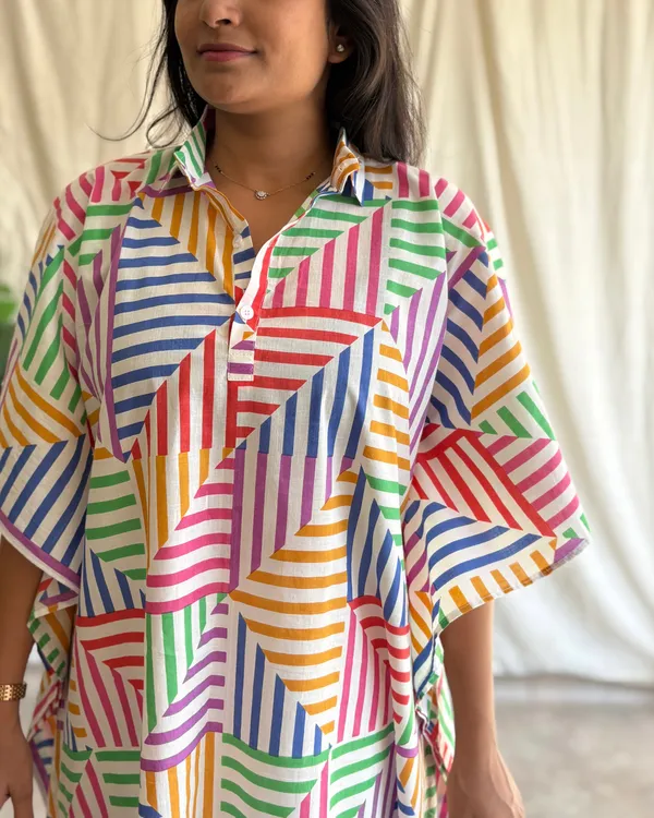 Multicolor_Cotton_Premium_Kurta_Set_For_Women
