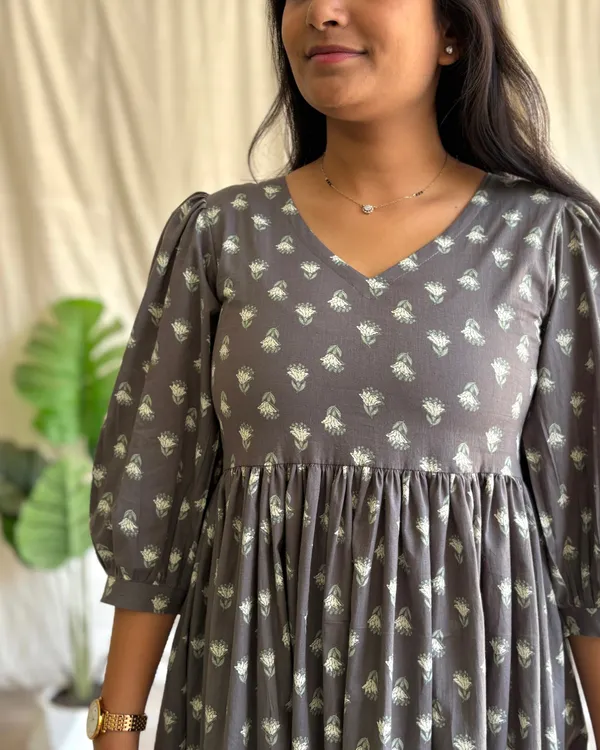 Grey_Cotton_Premium_Dress_For_Women