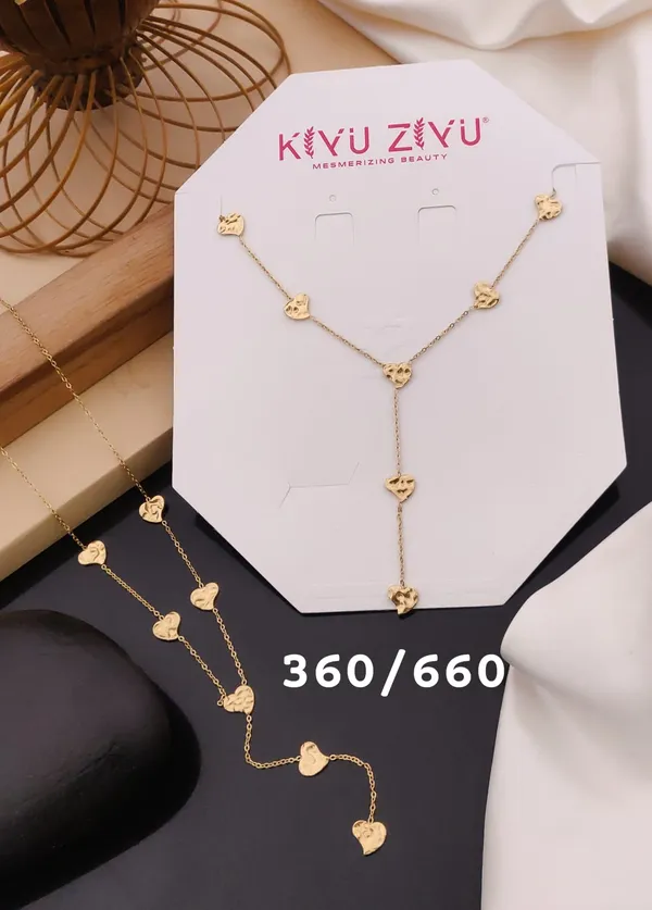 Gold-Plated_Heart_Charm_Y-Necklace_For_Women