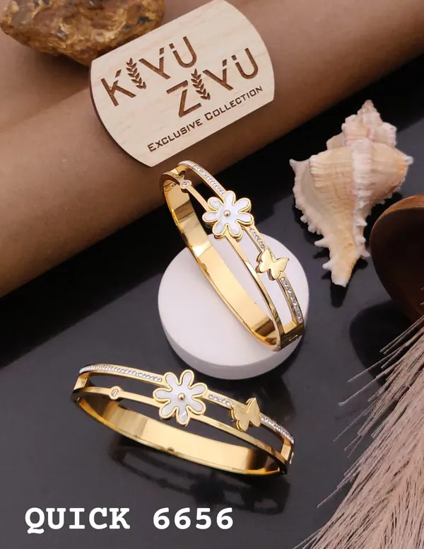Exclusive_Collection_Gold-Tone_Floral_Bangle_Set_-_Quick_6656