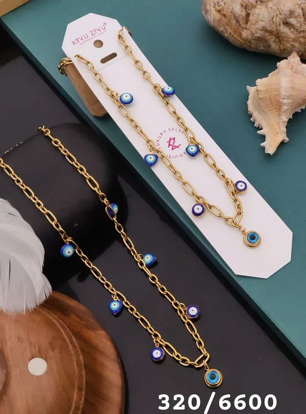 Gold_Chain_Necklace_With_Blue_Evil_Eye_Charms