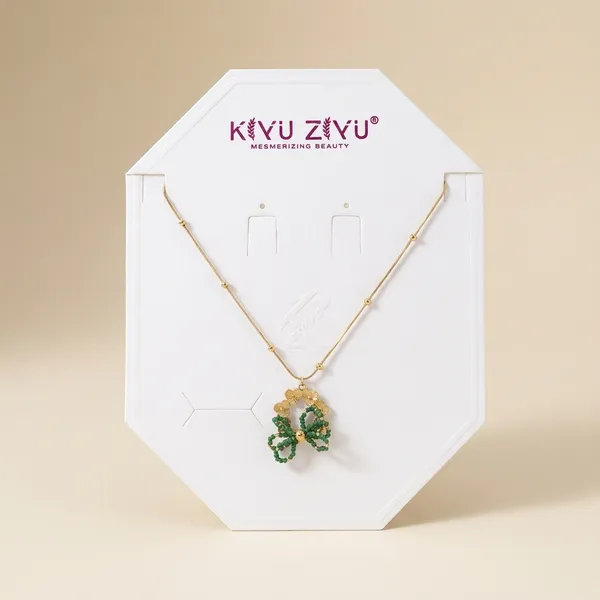Gold-Toned_Floral_Green_Stone_Pendant_Necklace_Set
