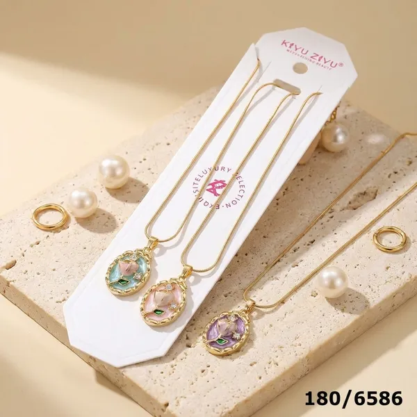 Celestial_Moon_&_Star_Pendant_Necklace_-_Gold_Plated_Chain_With_Iridescent_Gemstone_Charm