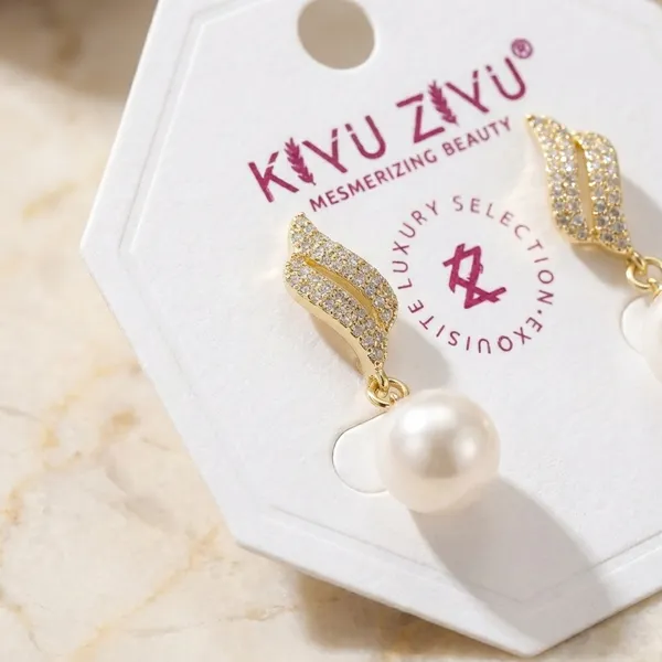 Elegant_Pearl_Drop_Earrings_Set_-_Gold_Textured_Studs_With_White_Pearl_Danglers