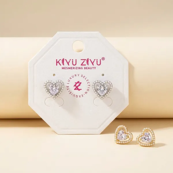 Heart-Shaped_Crystal_Stud_Earrings_-_Set_Of_2_Pairs_(Pink_&_Silver)