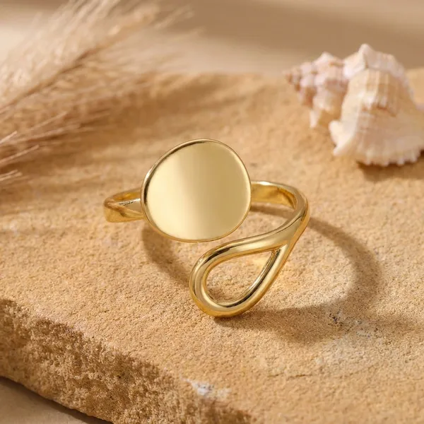 Ki_Yu_Zu_Exclusive_Collection_Gold-Tone_Double_Ring_Set