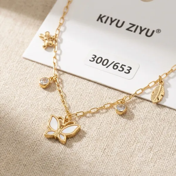 Sparkling_Butterfly_Pendant_Necklace_-_Gold_Tone