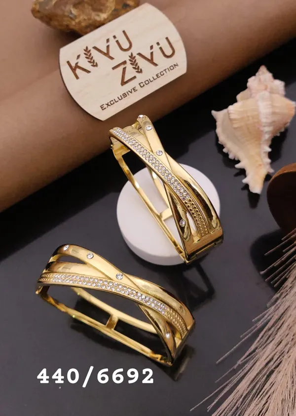 Kiyu_Zu_Gold-Toned_Crystal_Studded_Bangles_Set_Of_2