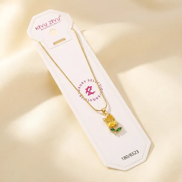 Fruit-Shaped_Gemstone_Pendant_Necklace_Set_Of_3
