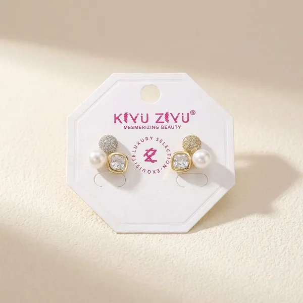 Pearl_And_Crystal_Stud_Earring_Set_-_Gold-Toned_Elegant_Collection