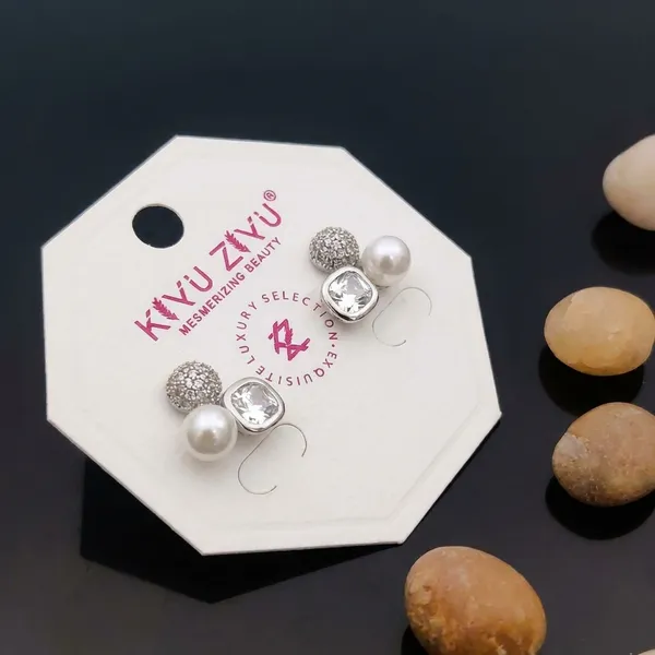 Pearl_And_Crystal_Stud_Earring_Set_-_Gold-Toned_Elegant_Collection