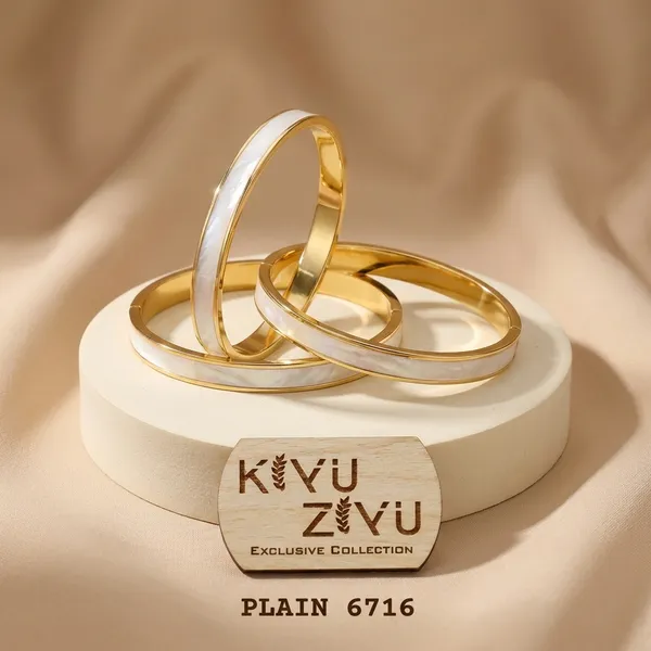 Kivu_Zivu_Exclusive_Collection_White_And_Gold_Dual_Tone_Bangles_-_Set_Of_2_(Plain_6716)