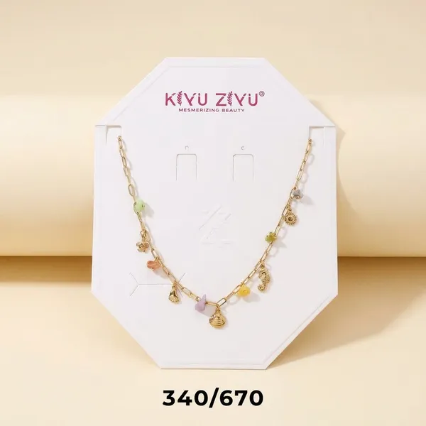 Kivil_Ziyu_Charm_Necklace_With_Colorful_Beads_And_Gold-Tone_Pendants