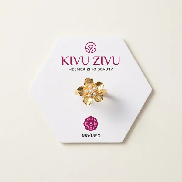 Elegant_Gold-Tone_Flower_Ring_With_Pearl_Center