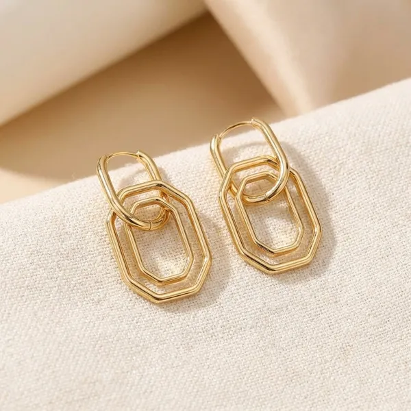 Gold-Plated_Geometric_Chain_Link_Earrings