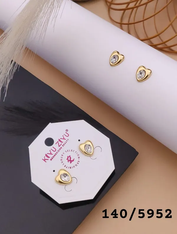 Gold-Plated_Heart_Stud_Earrings_With_Crystal_Center