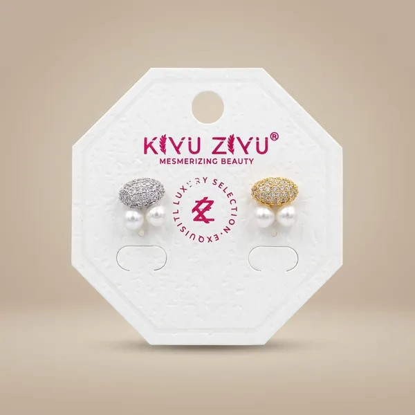 Pearl_And_Textured_Disc_Stud_Earrings_Set_-_Gold_And_Silver_Tones