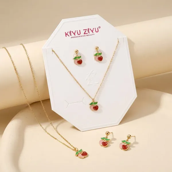 Cherry_Charm_Jewelry_Set_-_Necklace_&_Earrings