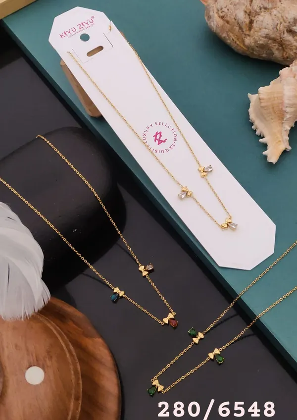 Gold-Plated_Star_Charm_Delicate_Chain_Necklace