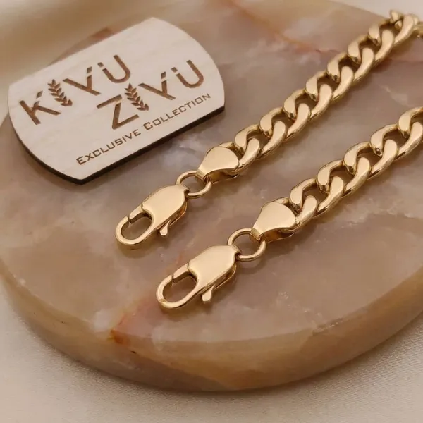 Kiyu_Ziyu_Exclusive_Collection_Gold-Toned_Chain_Link_Bracelet_Set_(320/1925)