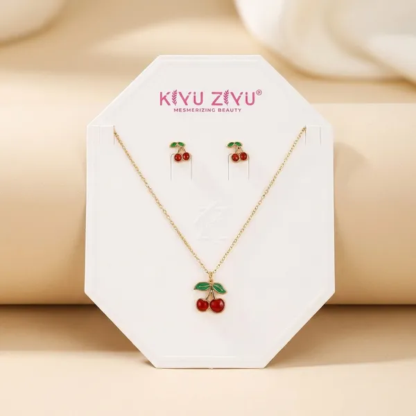 Cherry_Charm_Jewelry_Set_-_Necklace_With_Matching_Earrings