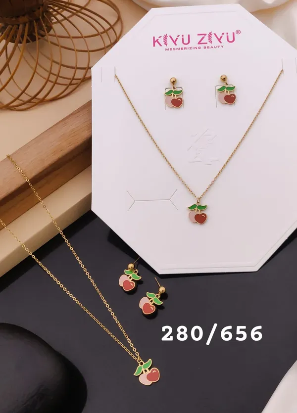 Cherry_Charm_Jewelry_Set_-_Necklace_&_Earrings