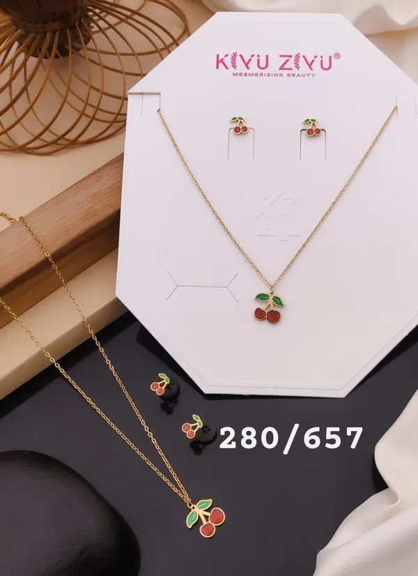 Cherry_Charm_Jewelry_Set_-_Necklace_With_Matching_Earrings