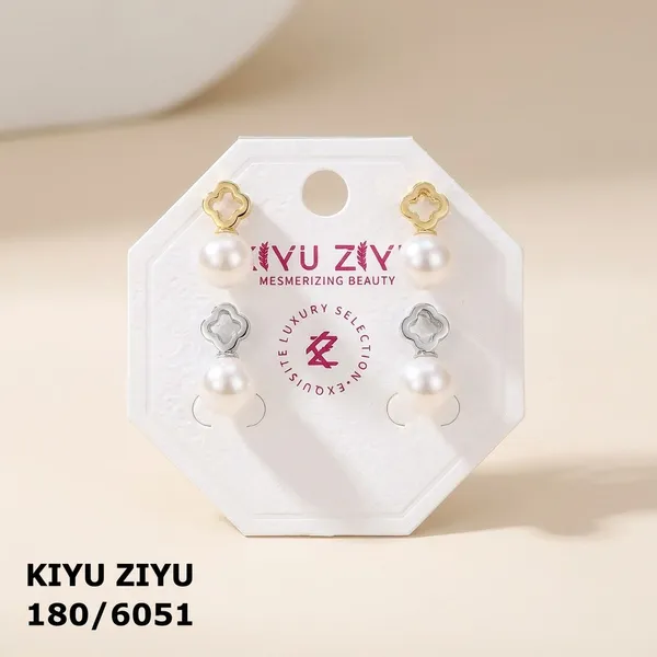 Pearl_Drop_Earrings_With_Flower_Stud_-_Set_Of_2_Pairs