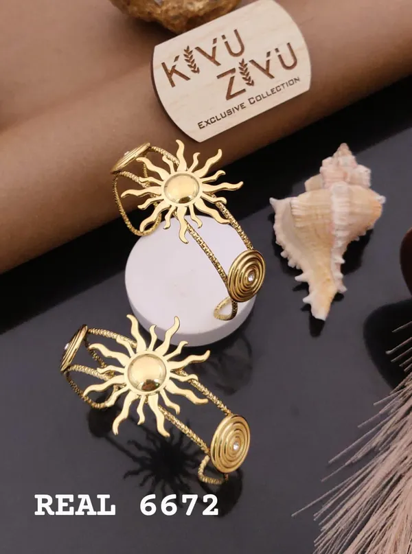 Exclusive_Collection_Sun_Spiral_Bracelet_-_Gold_Tone_Bohemian_Statement_Jewelry