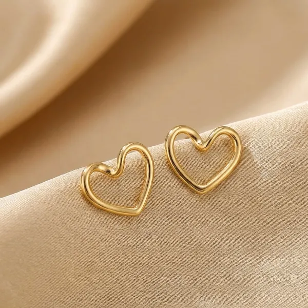 Gold-Toned_Heart_Shaped_Earrings