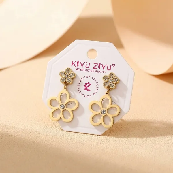 Gold-Toned_Floral_Drop_Earrings_With_Crystal_Accents
