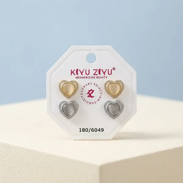 Heart-Shaped_Stud_Earrings_Set_-_Gold_And_Silver_Tone