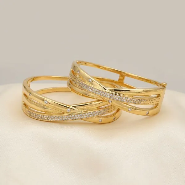 Kiyu_Zu_Gold-Toned_Crystal_Studded_Bangles_Set_Of_2