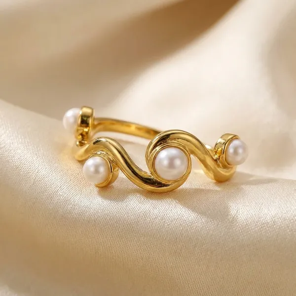 Kiyu_Zyu_Exclusive_Collection_Golden_Pearl_Adjustable_Ring_Set