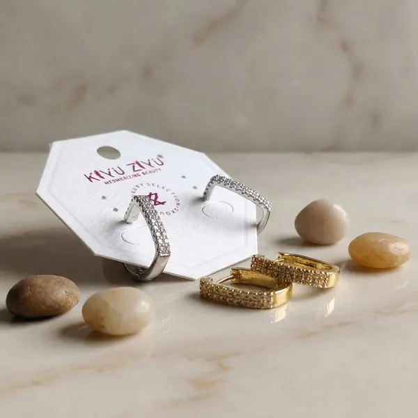 Crystal_Studded_Gold-Tone_C-Shaped_Hoop_Earrings