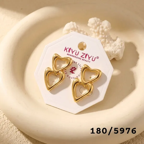 Golden_Double_Heart_Stud_Earrings